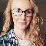 Addie L. - Blue - horn - acetate-metal