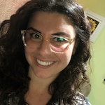 Juliana P. - Clear Brown - rectangle - acetate