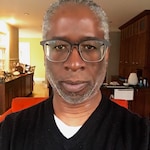 Kristian A. P. - Matte Black/Golden  - square - acetate-metal