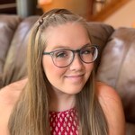 sebenish - Clear Blue - oval - acetate