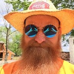 Mike P. -  Light Golden  - round - metal