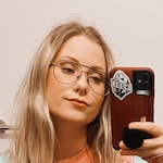 Stephanie W. - Bronze - aviator - metal