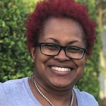 Rhonda L. - Black - rectangle - acetate