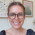 Erica S. - Ivory Tortoise - round - acetate