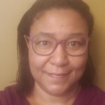 Rosaleen C. - Burgundy - square - plastic