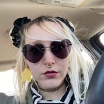 Abigail M. - Black - heart - metal