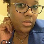 LaKenya P. - Blue - horn - acetate-metal