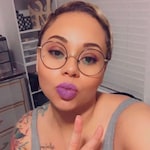 Kayla - Black - round - metal