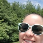 Shannon H. - Light Blue - round - plastic