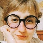 Meghan O. - Blue - round - acetate