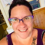 Marilyn L. - Purple - horn - acetate-metal