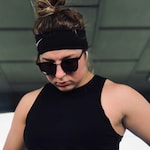 Brianna Z. - Black - round - plastic-metal