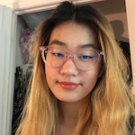 Shannon Hu - Clear Pink - horn - acetate
