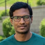 Ravikiran D. - Black - rectangle - acetate