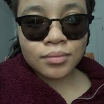 Aarlene V. - Black - browline - metal