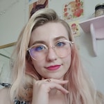 Maggie - Clear - round - plastic-metal