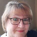 Sheila S. - Striped - rectangle - acetate