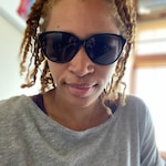 Dominique P. - Black - horn - acetate