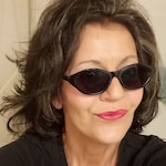 Carrie  L. - Black - oval - acetate