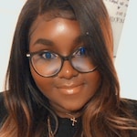 Juanita A. - Black - horn - acetate-metal