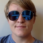 Ryan P. -  Matte Silver  - aviator - metal