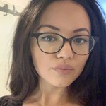 Shamerina M. - Brown Striped - horn - acetate