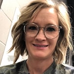 Noele H. - Clear Gray - round - plastic-metal