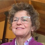 Karen M. - Gunmetal/Silver - square - metal