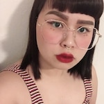 Monica C. - Golden - geometric - metal