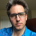 Daniel H. - Matte Navy - rectangle - plastic