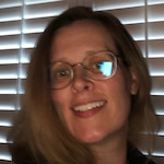 Lisa M. - Gunmetal - rectangle - metal