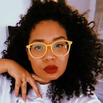 Andie S. - Yellow - round - plastic