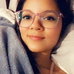 Claudia De La C. - Clear Purple - round - plastic