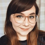 Victoria M. - Clear Brown - horn - acetate-metal