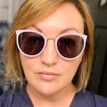 Michelle R. J. - Lavender - horn - acetate-metal