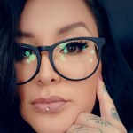 Liliana G. - Matte Black - round - acetate-metal