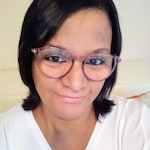 lilian D. - Clear Purple - round - plastic