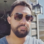 Harman B. - Golden - aviator - metal