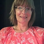 Kim M. -  Silver  - rectangle - metal