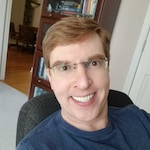 William P. -  Gunmetal  - rectangle - metal