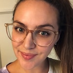 Sharon T. - Clear Brown - horn - acetate-metal