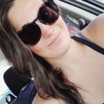 Sophie Ėve - Blue Floral - round - acetate