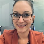 Rebecca H. - Brown Striped - rectangle - acetate