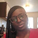 Cadilia H. - Black - round - plastic-metal