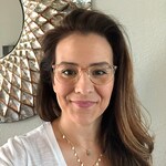 Crystalle B. - Clear Beige - horn - acetate