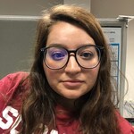 Melany F. - Matte Black - round - plastic