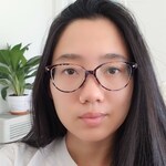 Elaine C. - Pink Floral - horn - plastic