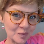 Amy B. - Light Tortoise - aviator - acetate-metal
