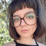 Audrey - Coffee - square - acetate-metal