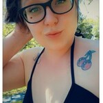 Korin C. - Black - rectangle - acetate